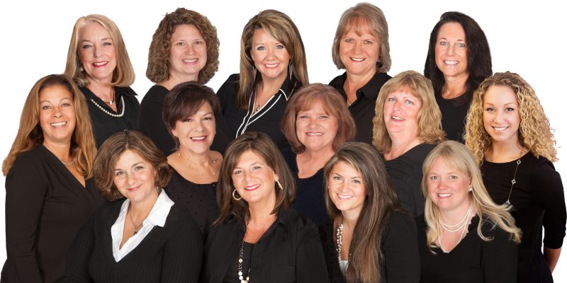 Debbie Reed Team members shown are in back (l-r) Sandra Jefferson, Tiffany Carver-O'Malley, Carrie B. Hellens, T.C. Cason and Sherri Nowicki. In the middle are Wendy Benedict, Cyndi Brett, Beth Shinn, Karen Thomas and Chelsea Brown. In front are Amy Warick, Debbie Reed, Ashlee Reed Hidell and Cyndi Marsh. SUBMITTED PHOTO